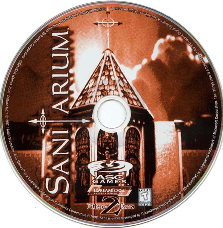 Media for Sanitarium (Windows): Disc 2