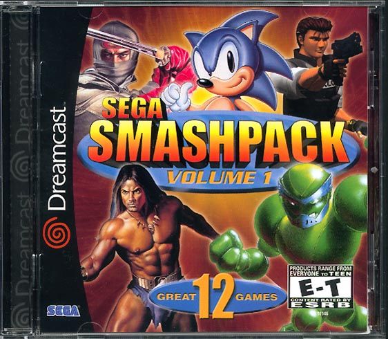 Front Cover for Sega Smash Pack: Volume 1 (Dreamcast)