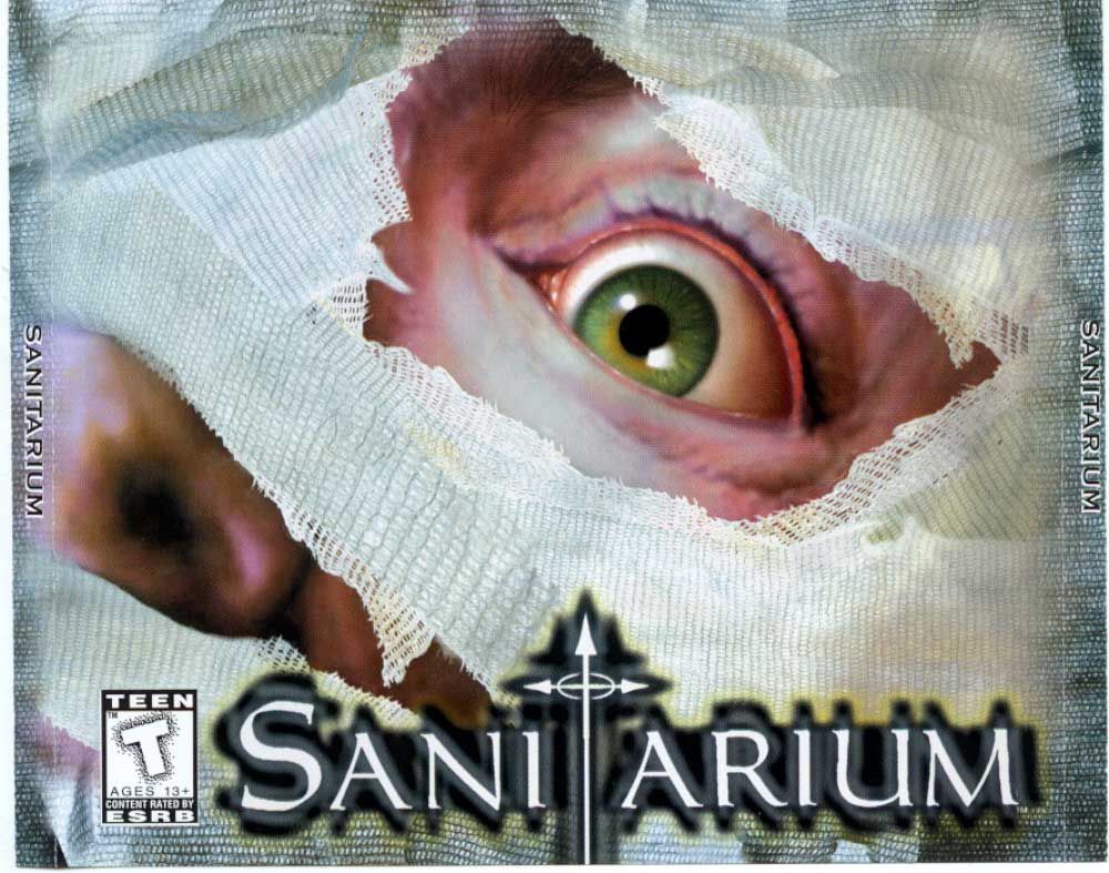 Other for Sanitarium (Windows): Jewel Case - Front