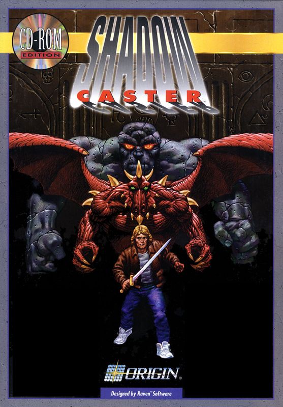 Front Cover for Shadowcaster (DOS) (CD-ROM version)