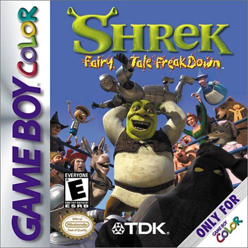Front Cover for Shrek: Fairy Tale Freakdown (Game Boy Color)