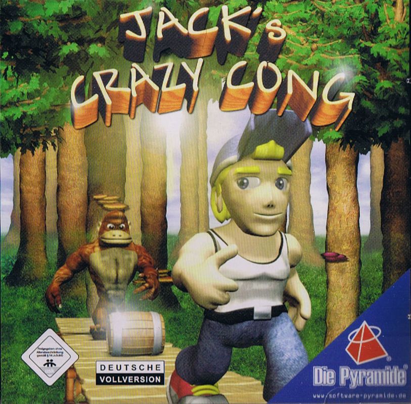 Front Cover for Jack's Crazy Cong (Windows) (Software Pyramide release)