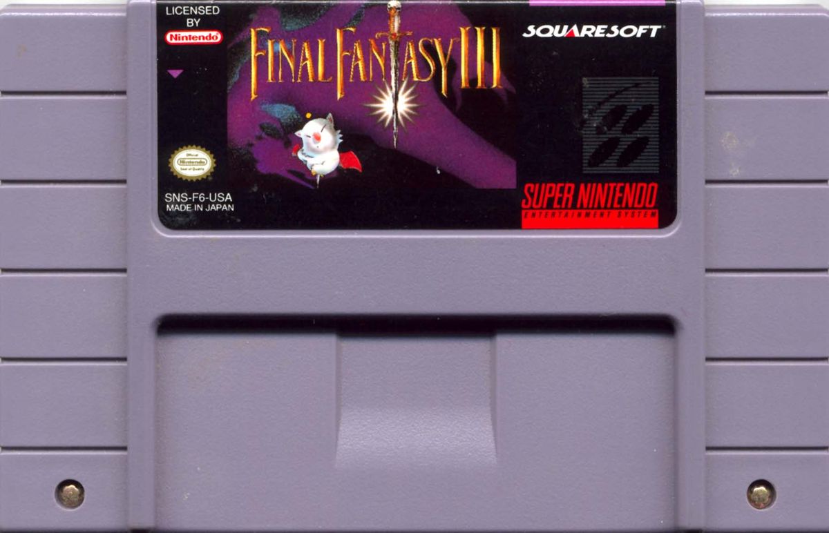 Media for Final Fantasy III (SNES)