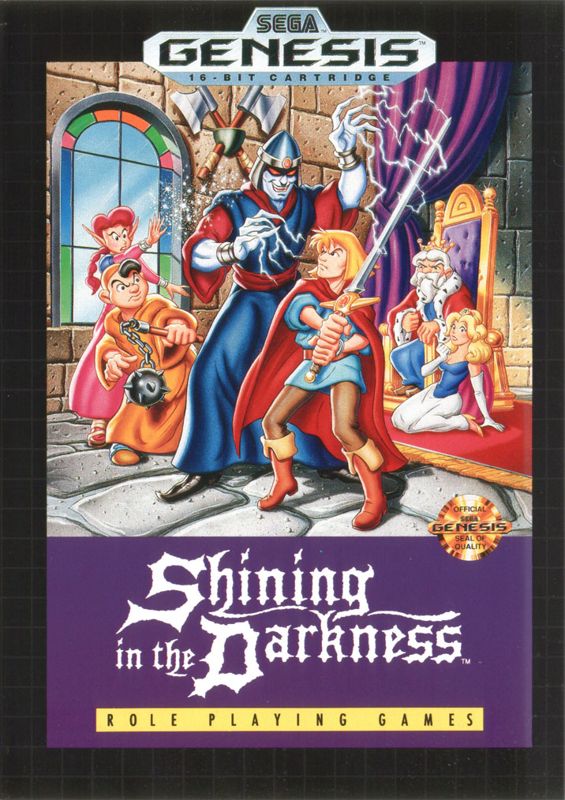 Front Cover for Shining in the Darkness (Genesis)