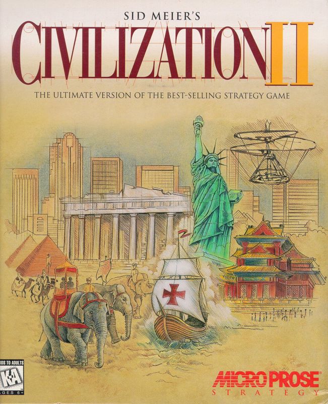 Front Cover for Sid Meier's Civilization II (Windows 16-bit)