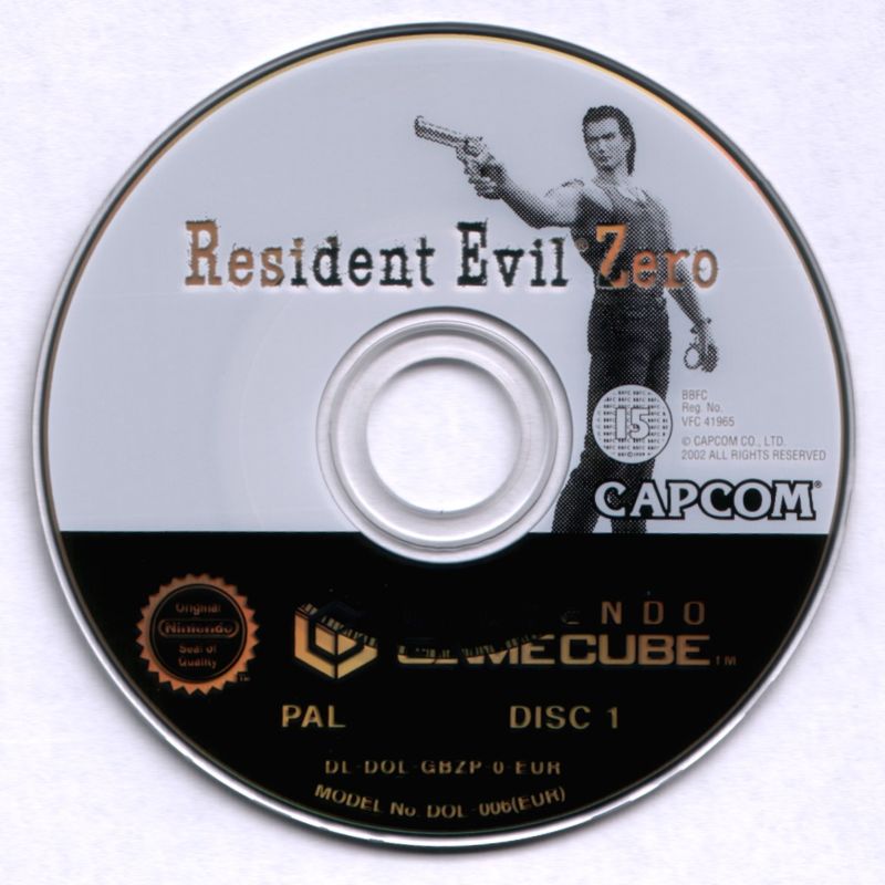 Media for Resident Evil 0 (GameCube): Disc 1