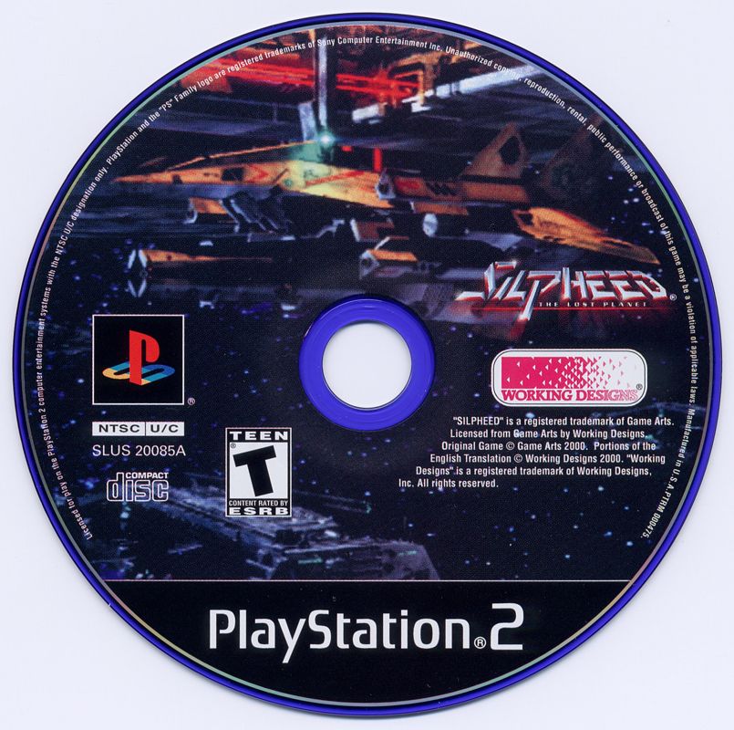 Media for Silpheed: The Lost Planet (PlayStation 2)