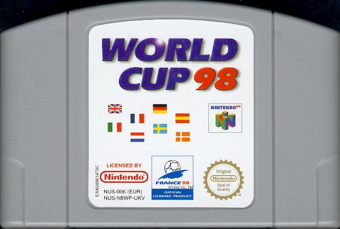 Media for World Cup 98 (Nintendo 64)