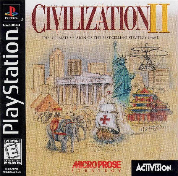 Front Cover for Sid Meier's Civilization II (PlayStation)