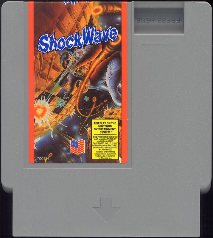 Media for Shockwave (NES): Cartridge