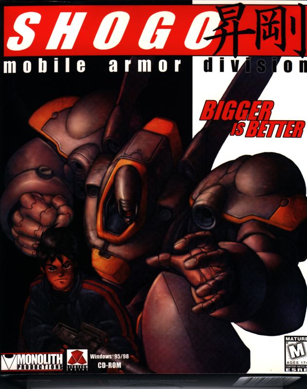 Front Cover for Shogo: Mobile Armor Division (Windows) (First release)