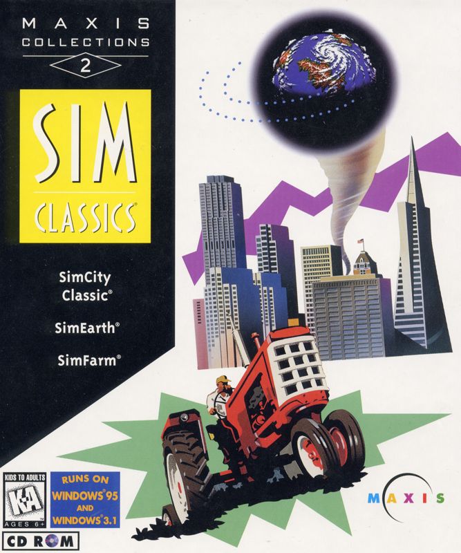 Front Cover for SimClassics: Maxis Collections 2 (Windows and Windows 3.x)