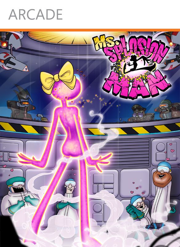 Front Cover for Ms. Splosion Man (Xbox 360) (XBLA release): first version