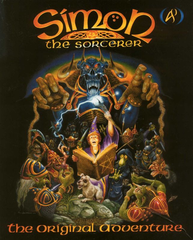 Front Cover for Simon the Sorcerer (DOS and Windows) (1998 re-release)