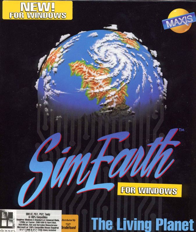 Front Cover for SimEarth: The Living Planet (Windows 16-bit)