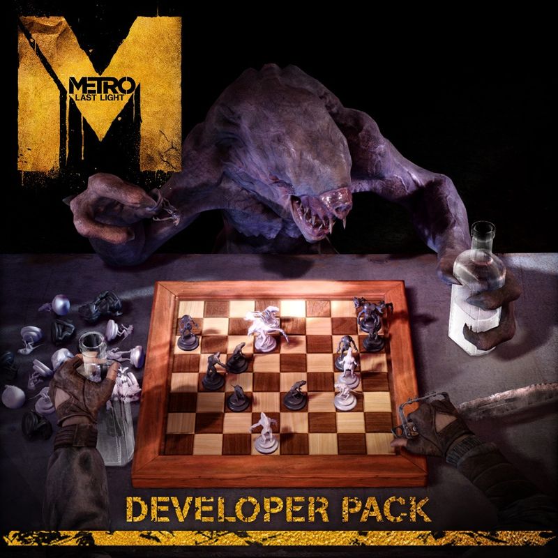 Front Cover for Metro: Last Light - Developer Pack (PlayStation 3) (PSN release)