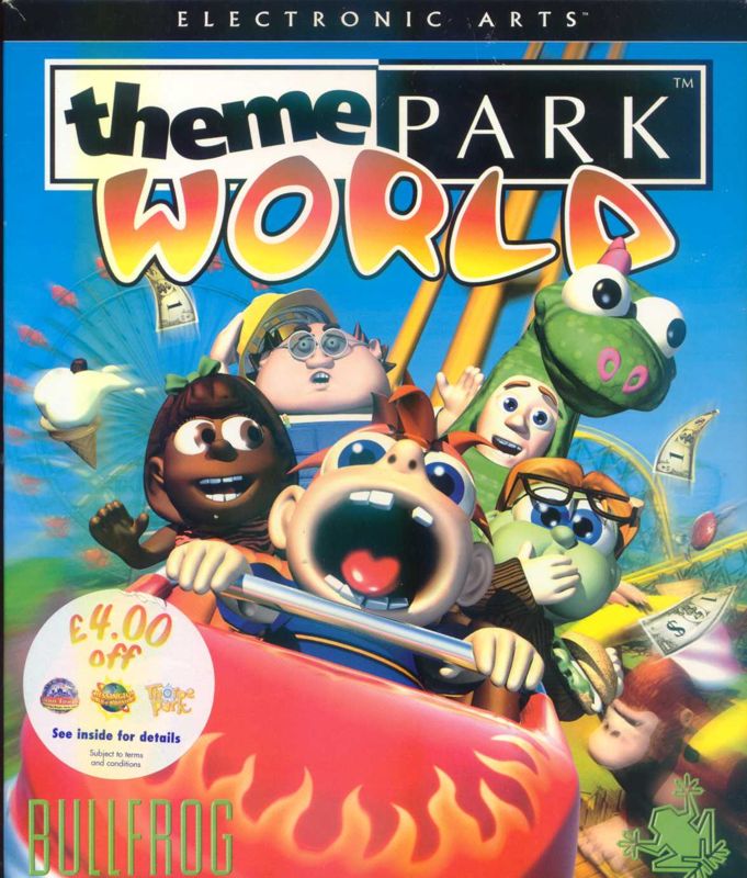 Front Cover for Sim Theme Park (Windows)