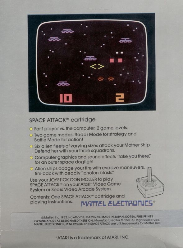 Space Battle cover or packaging material - MobyGames