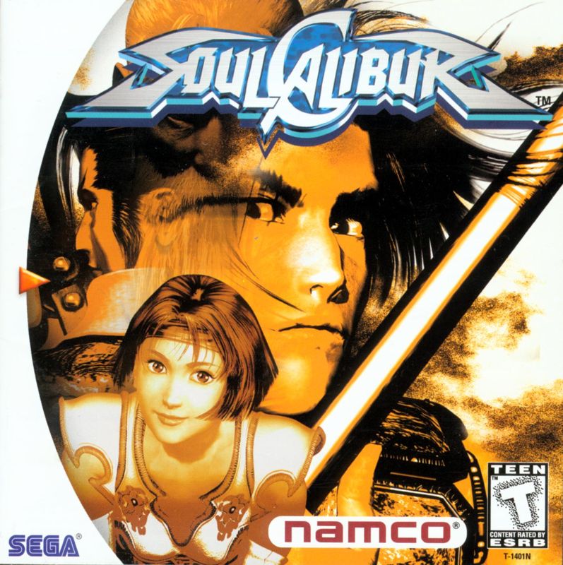 Front Cover for SoulCalibur (Dreamcast)