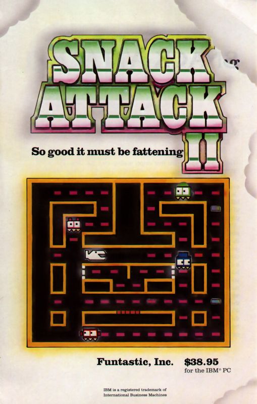 Front Cover for Snack Attack II (DOS and PC Booter)