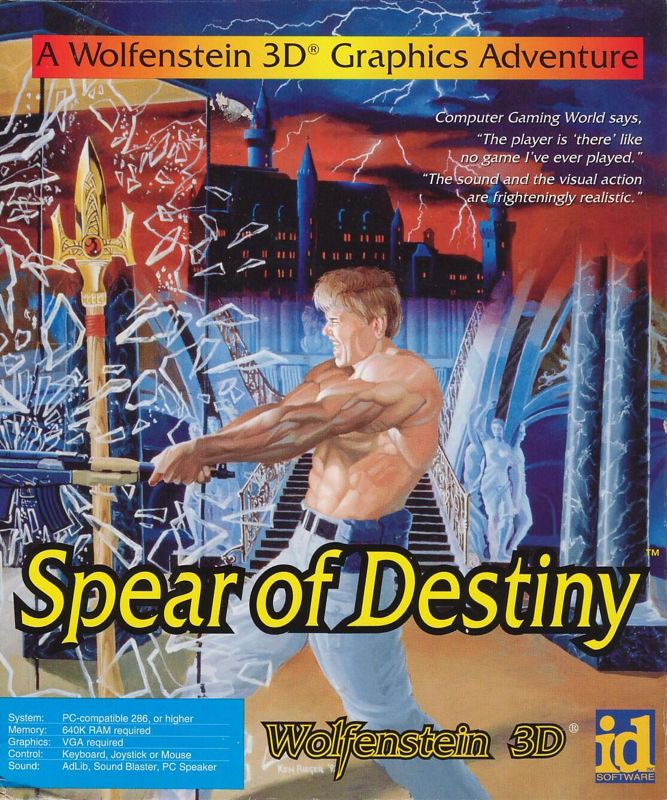 Front Cover for Spear of Destiny (DOS)