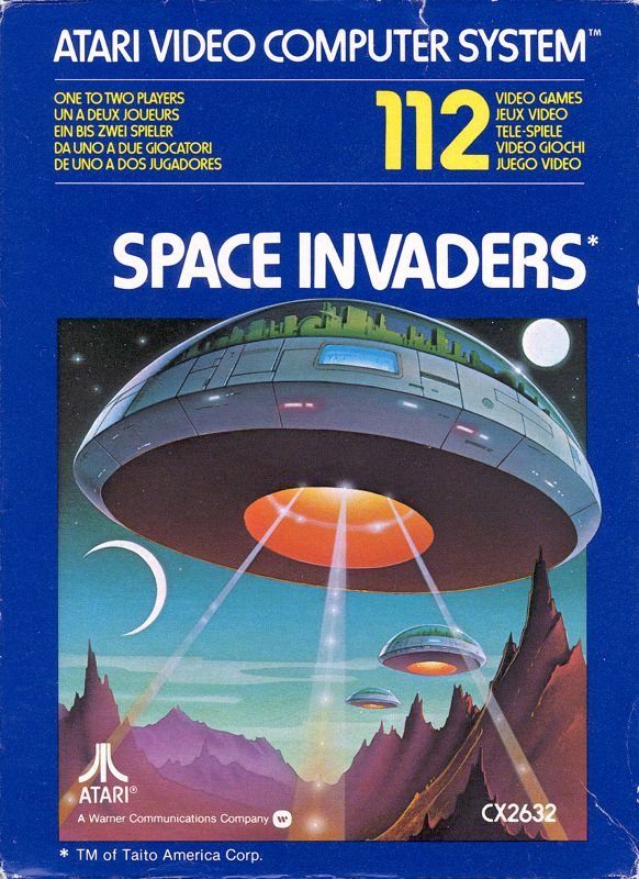 Front Cover for Space Invaders (Atari 2600)