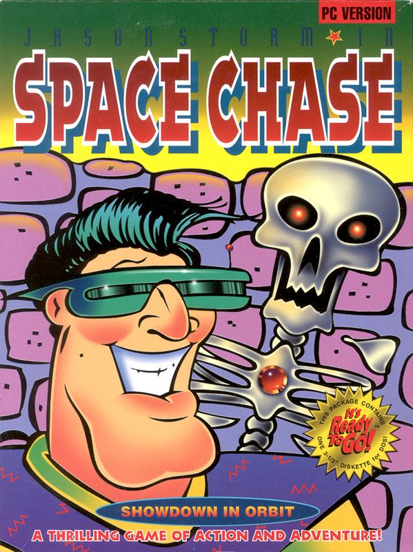 Front Cover for Space Chase III: Showdown In Orbit (DOS)