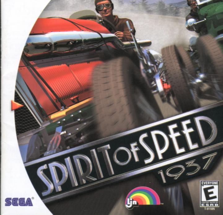Front Cover for Spirit of Speed 1937 (Dreamcast)