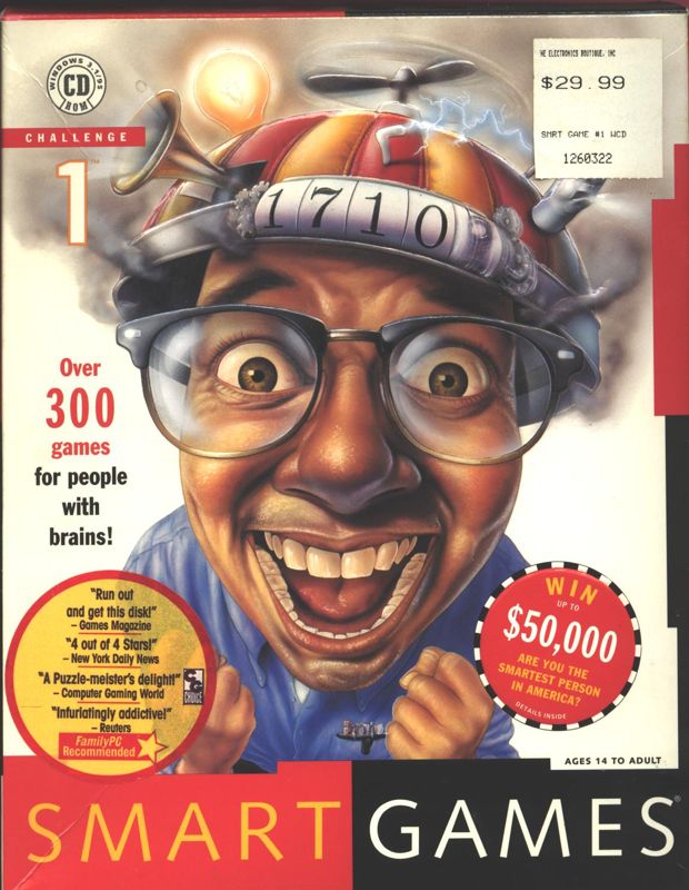 Front Cover for Smart Games Challenge #1 (Windows 3.x)