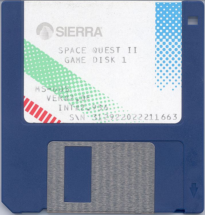Media for Space Quest II: Chapter II - Vohaul's Revenge (DOS)