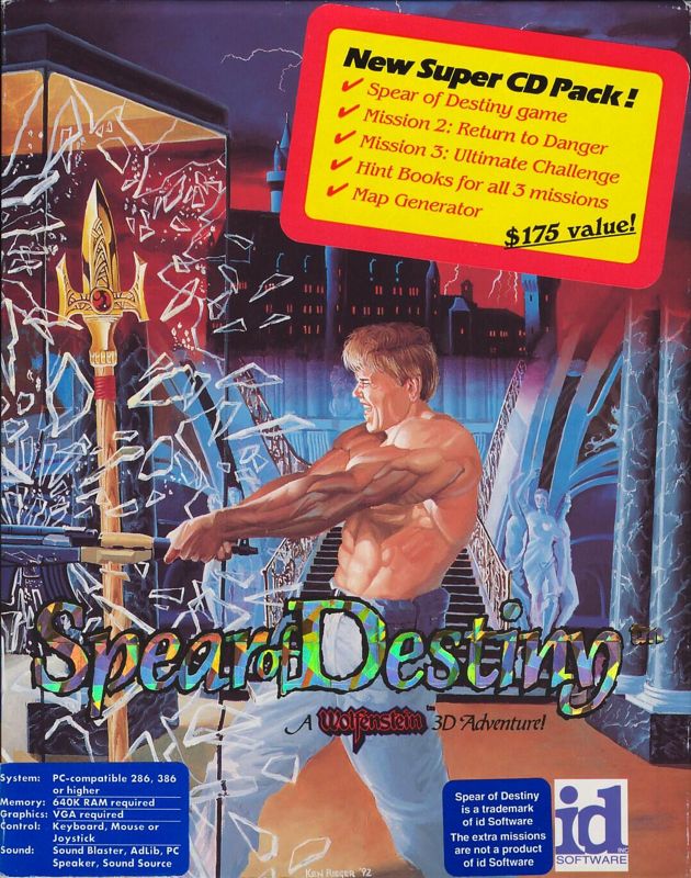 Front Cover for Spear of Destiny: Super CD Pack (DOS)