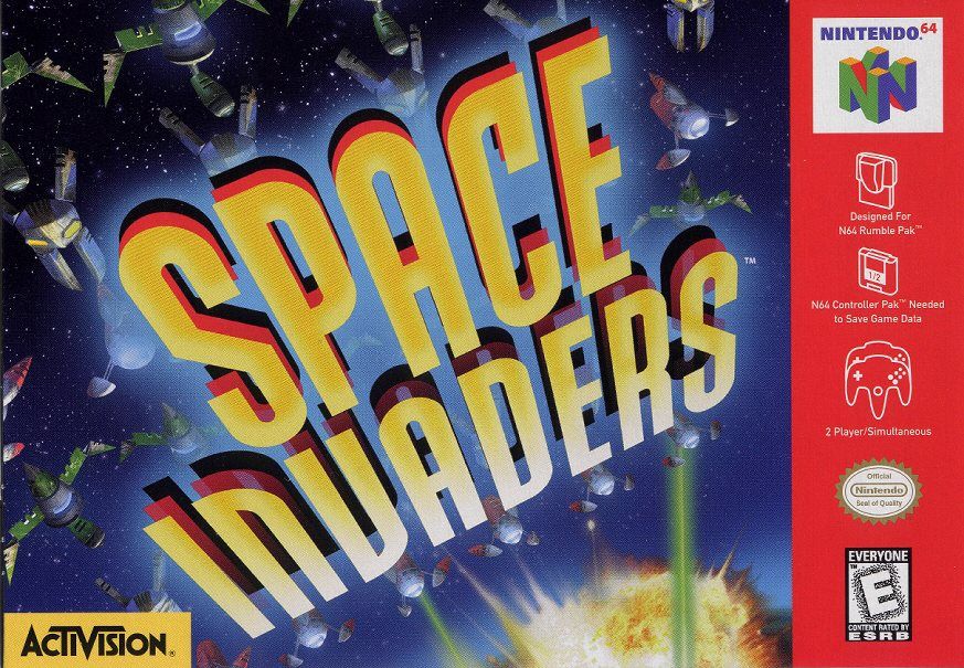 Front Cover for Space Invaders (Nintendo 64)