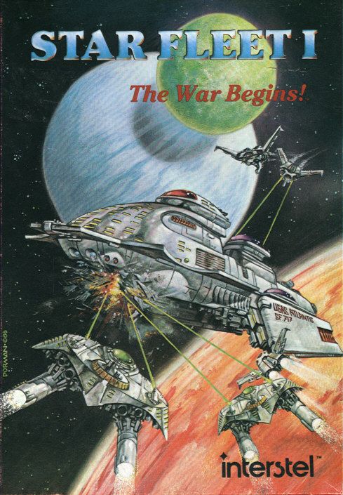 Front Cover for Star Fleet I: The War Begins! (DOS)