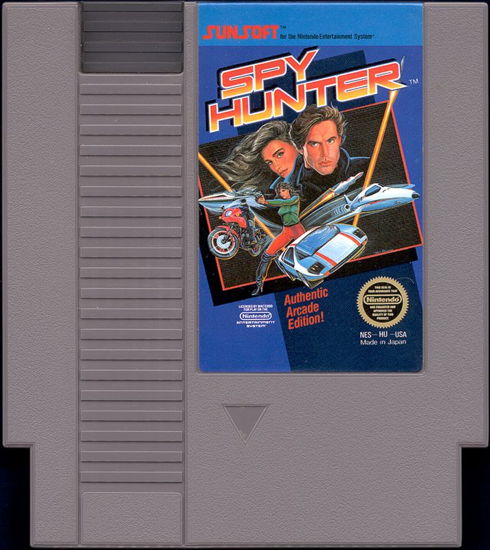 Media for Spy Hunter (NES) (first release)