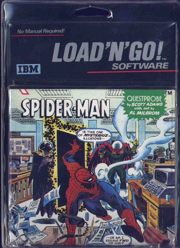 Front Cover for Spider-Man (DOS)
