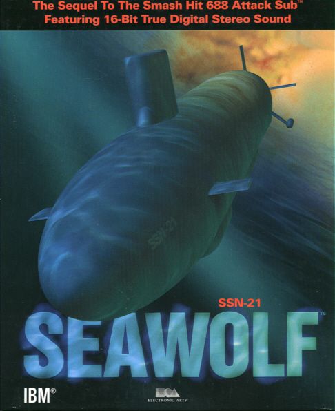 Front Cover for SSN-21 Seawolf (DOS)