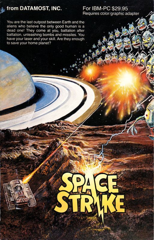 Front Cover for Space Strike (PC Booter)
