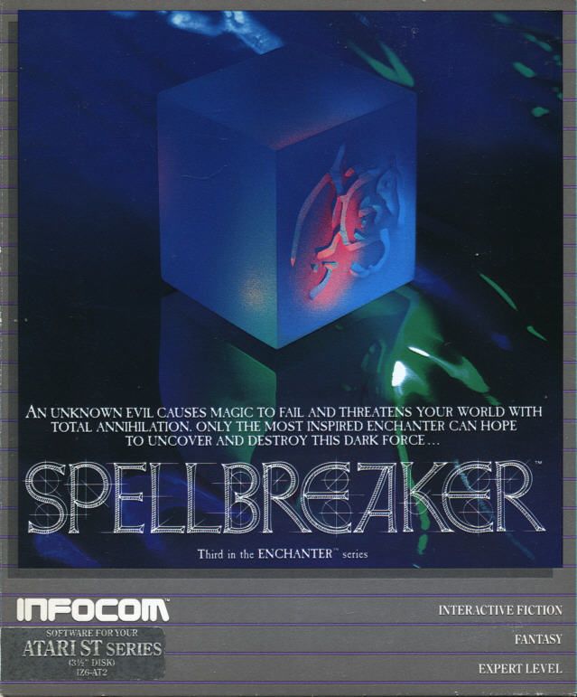 Front Cover for Spellbreaker (Atari ST)