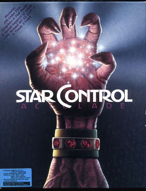 Front Cover for Star Control (DOS)