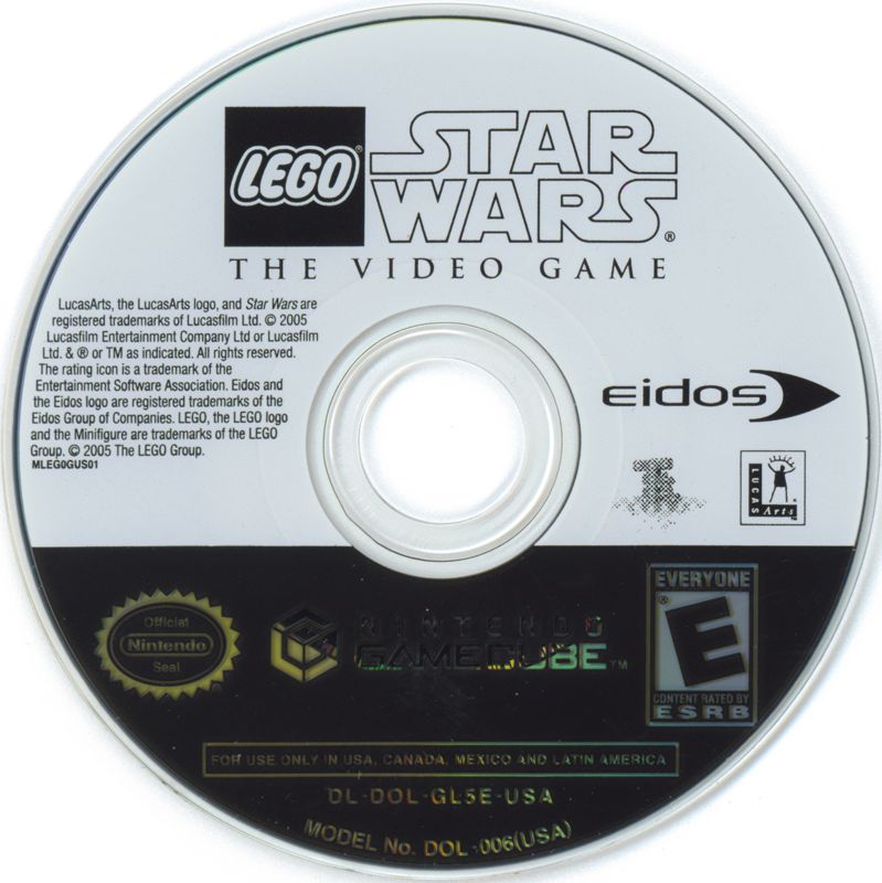 Media for LEGO Star Wars: The Video Game (GameCube)