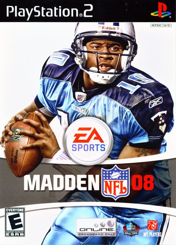 Madden NFL 08 cover or packaging material - MobyGames