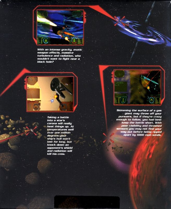 Inside Cover for Star Trek: Klingon Academy (Windows): Right Flap