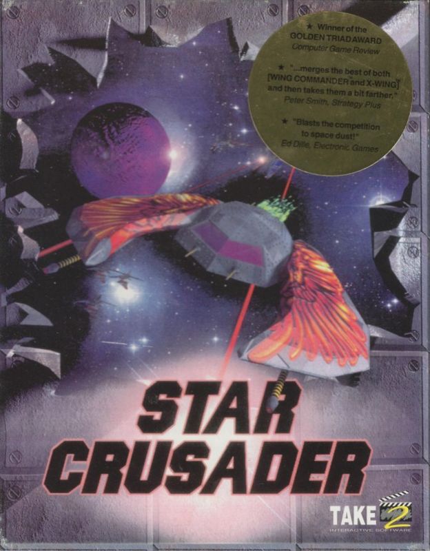 Front Cover for Star Crusader (DOS) (3.5" disk version)