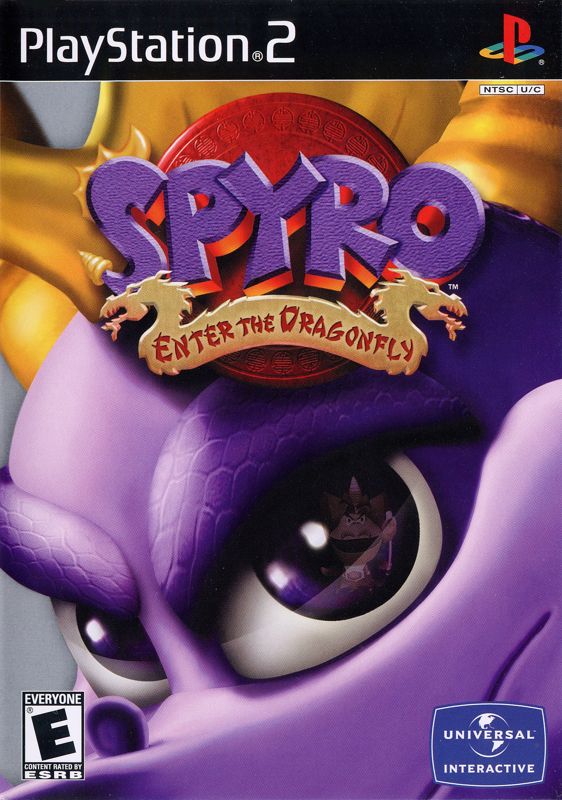 Front Cover for Spyro: Enter the Dragonfly (PlayStation 2)