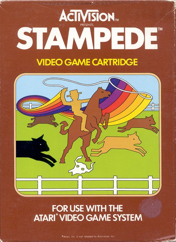 Front Cover for Stampede (Atari 2600)