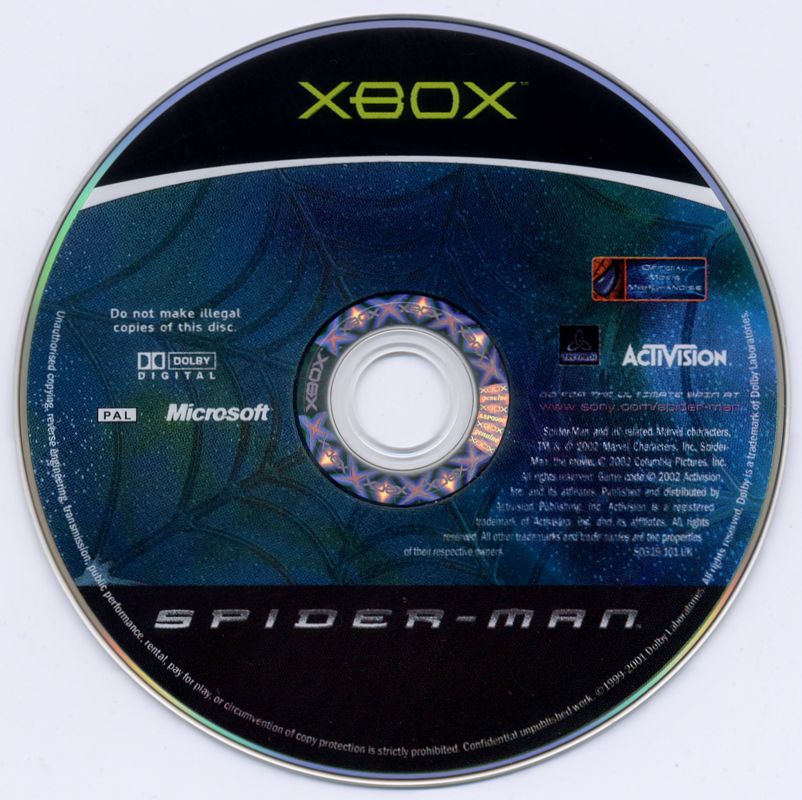 Media for Spider-Man (Xbox)