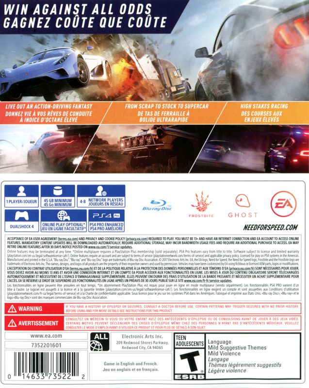 need for speed blu ray cover