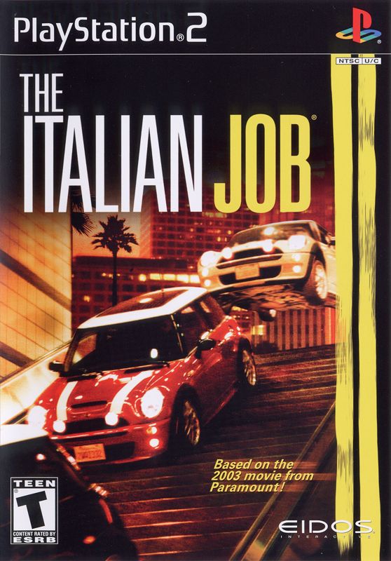 Front Cover for The Italian Job (PlayStation 2)