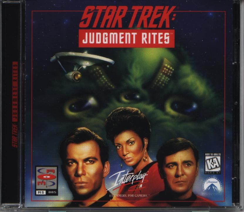 Other for Star Trek: Judgment Rites (DOS) (CD-ROM version): Jewel Case - Front