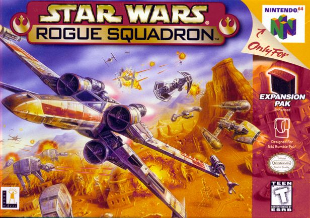 Front Cover for Star Wars: Rogue Squadron 3D (Nintendo 64)